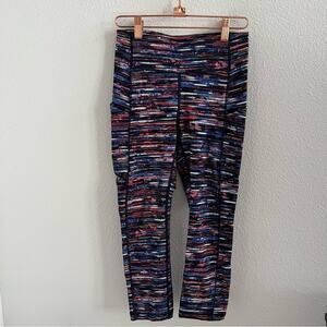 Lululemon Speed Up Crop 21" Hinshu Alpine White Multi 4